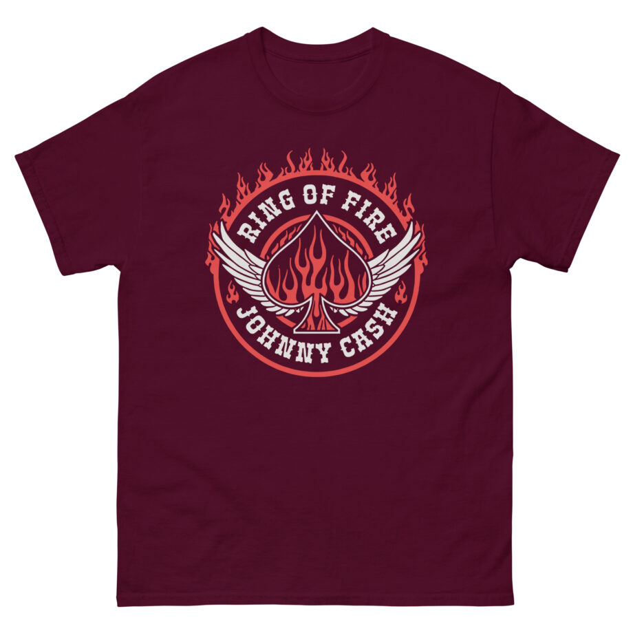 Johnny Cash Ring of Fire Unisex classic tee