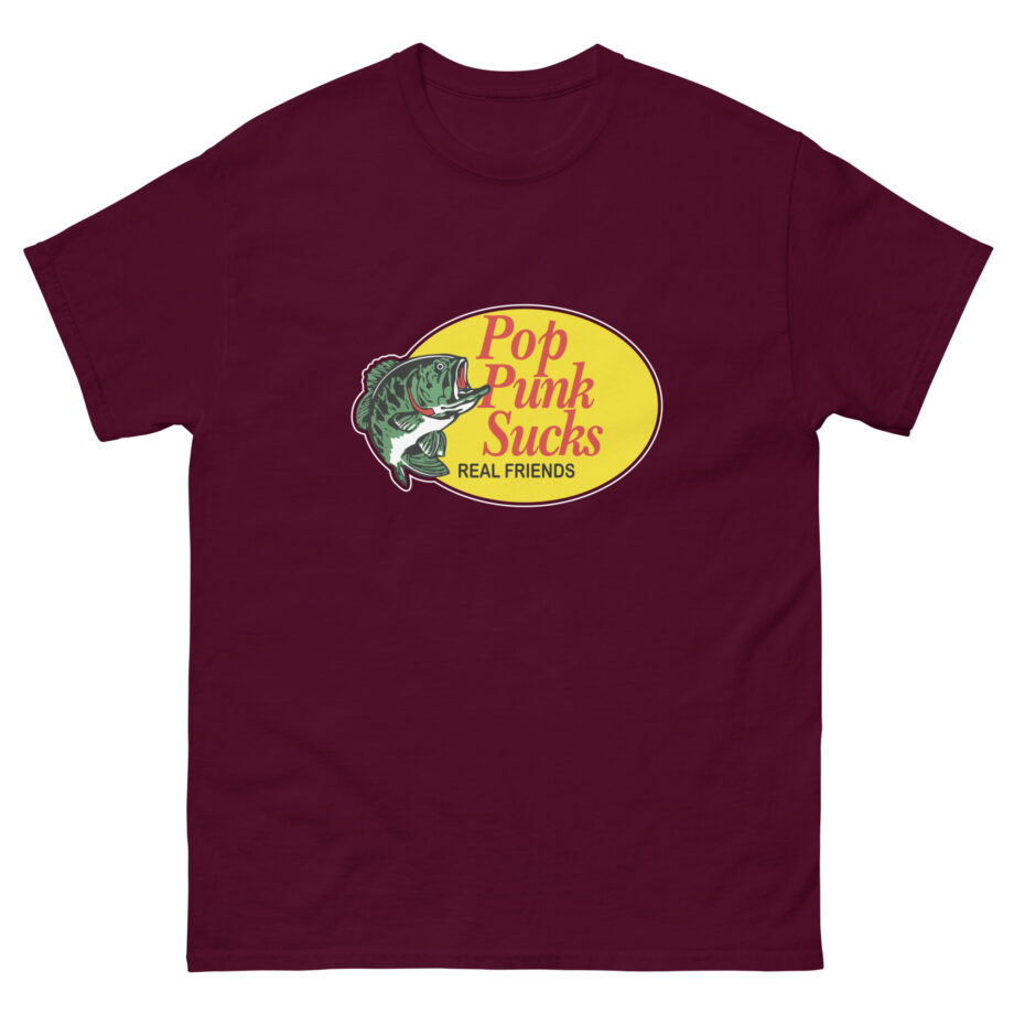 Real Friends Fishy Pop Punk Sucks Unisex classic tee