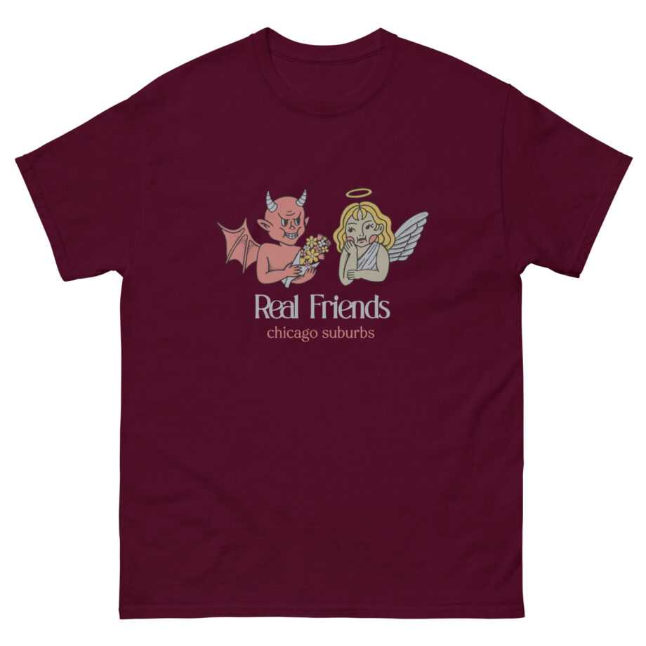 Real Friends Angel Devil Unisex classic tee