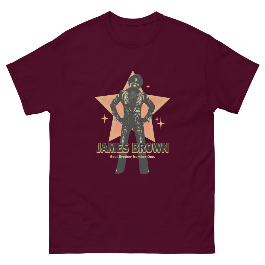 James Brown Soul Brother Number One Unisex classic tee