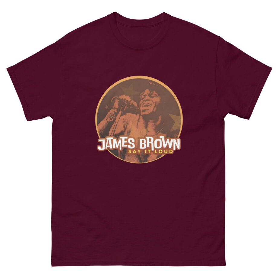 James Brown Say It Loud Stars Unisex classic tee