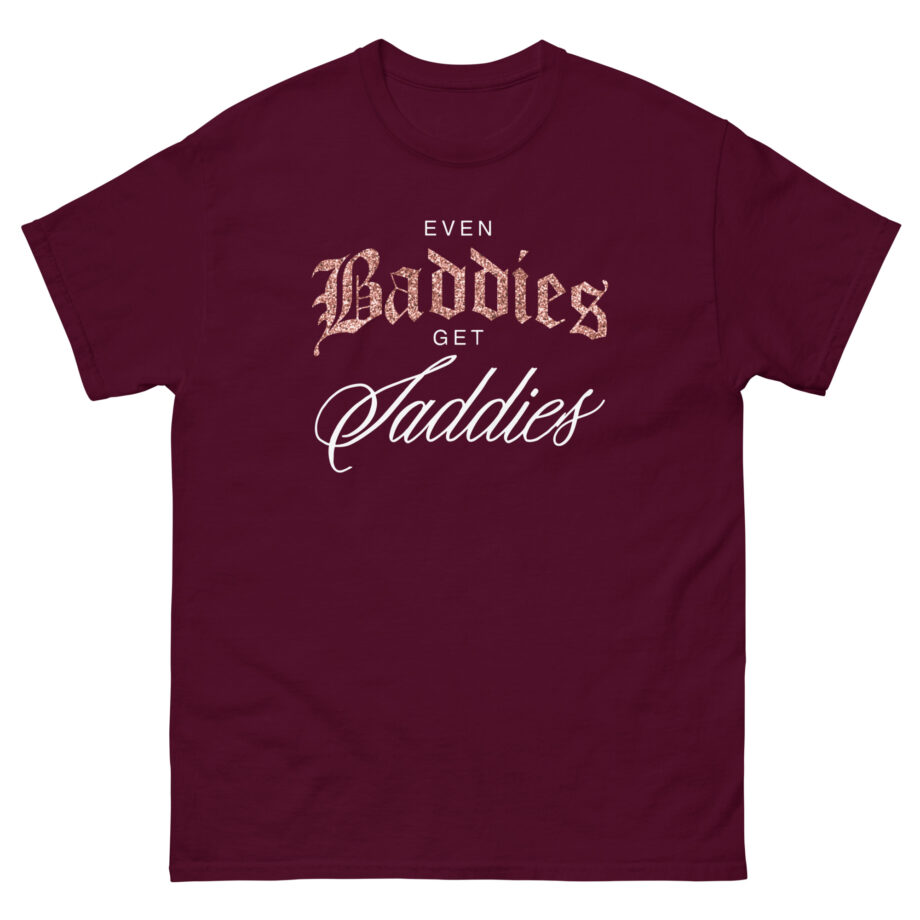 Joe Jonas Even Baddies Get Saddies Unisex classic tee