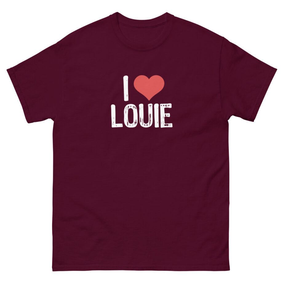Louie Castro I Love Unisex classic tee