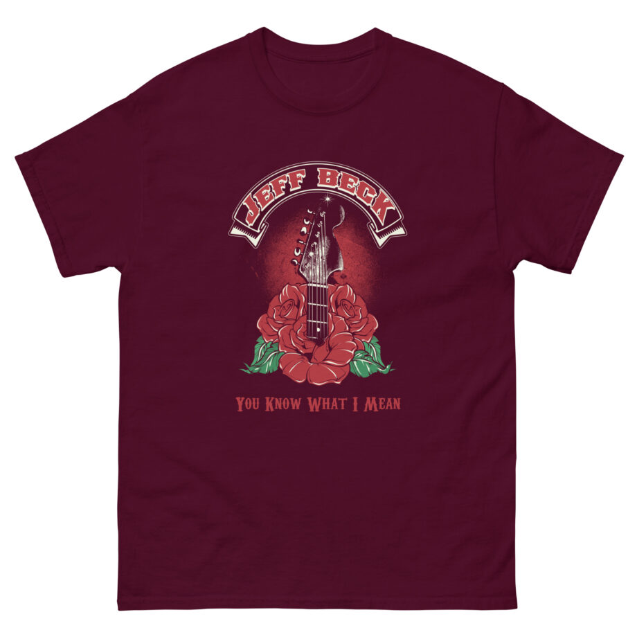 Jeff Beck You Know What I Mean Unisex classic tee