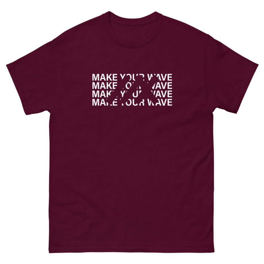 Maximo Rivano Make Your Wave Unisex classic tee