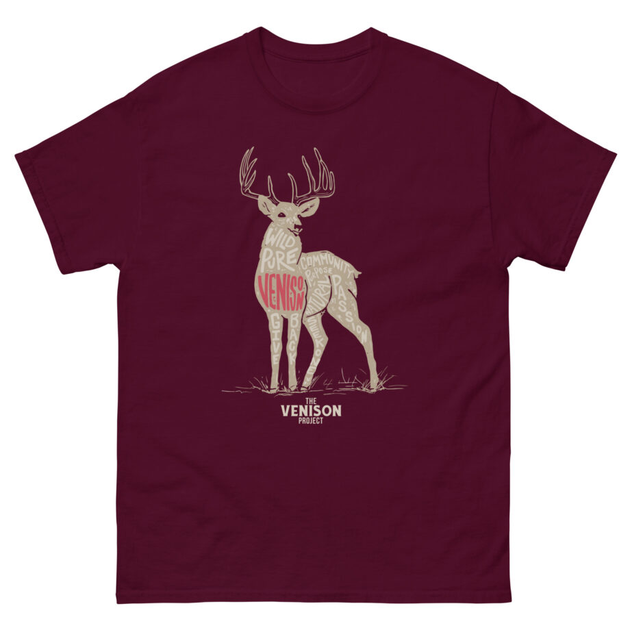 Seek One Venison Project Word Fill Unisex classic tee