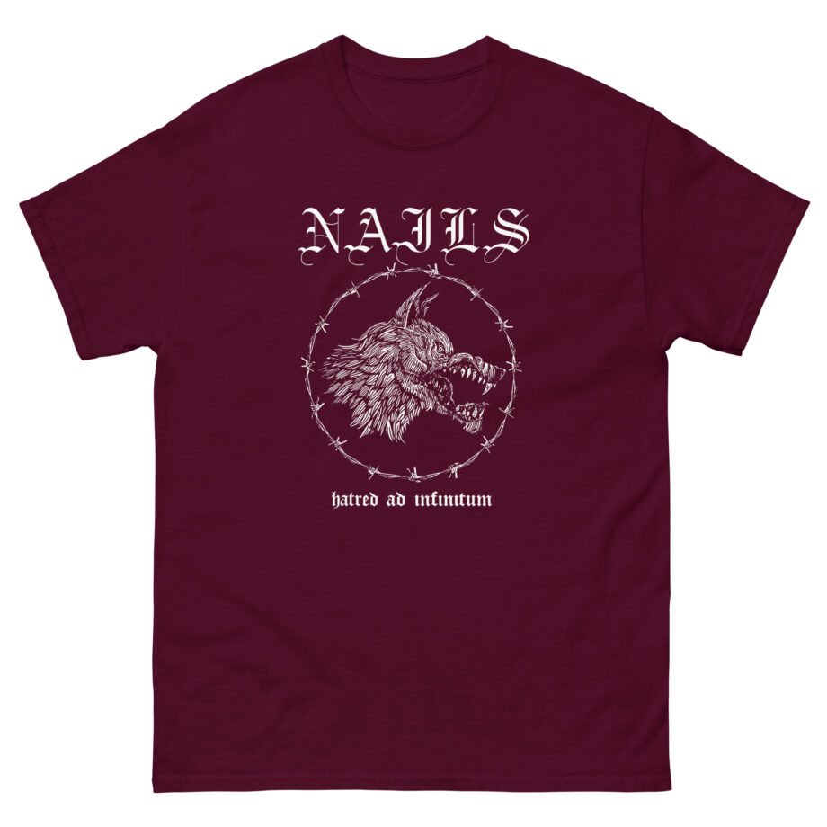 Nails Hatred Dog Unisex classic tee