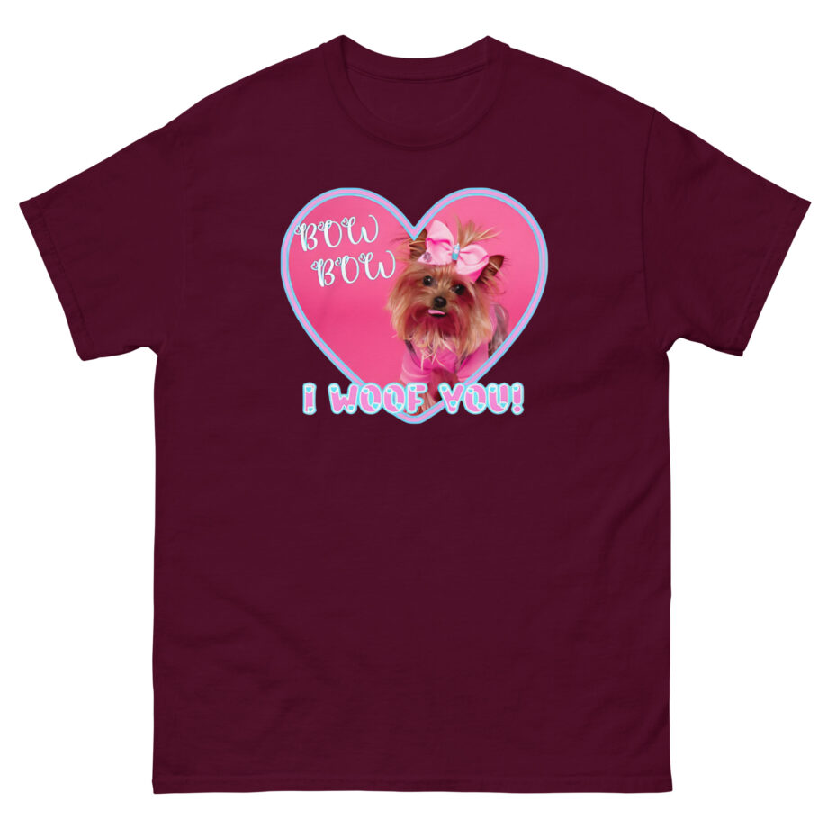 Jojo Siwa Bow Bow I Woof You Unisex classic tee