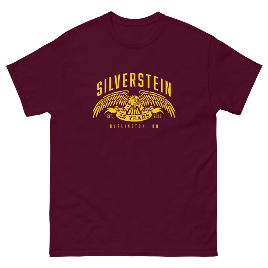 Silverstein Eagle Maroon Unisex classic tee