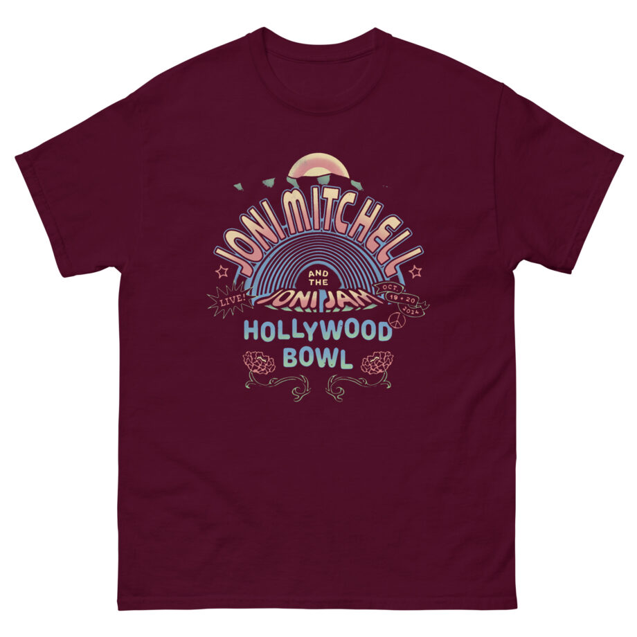 Joni Mitchell Joni Jam Rainbow Unisex classic tee