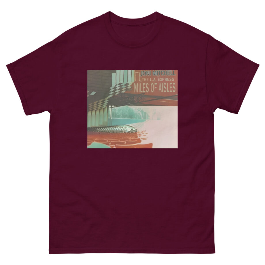 Joni Mitchell Miles of Aisles Unisex classic tee