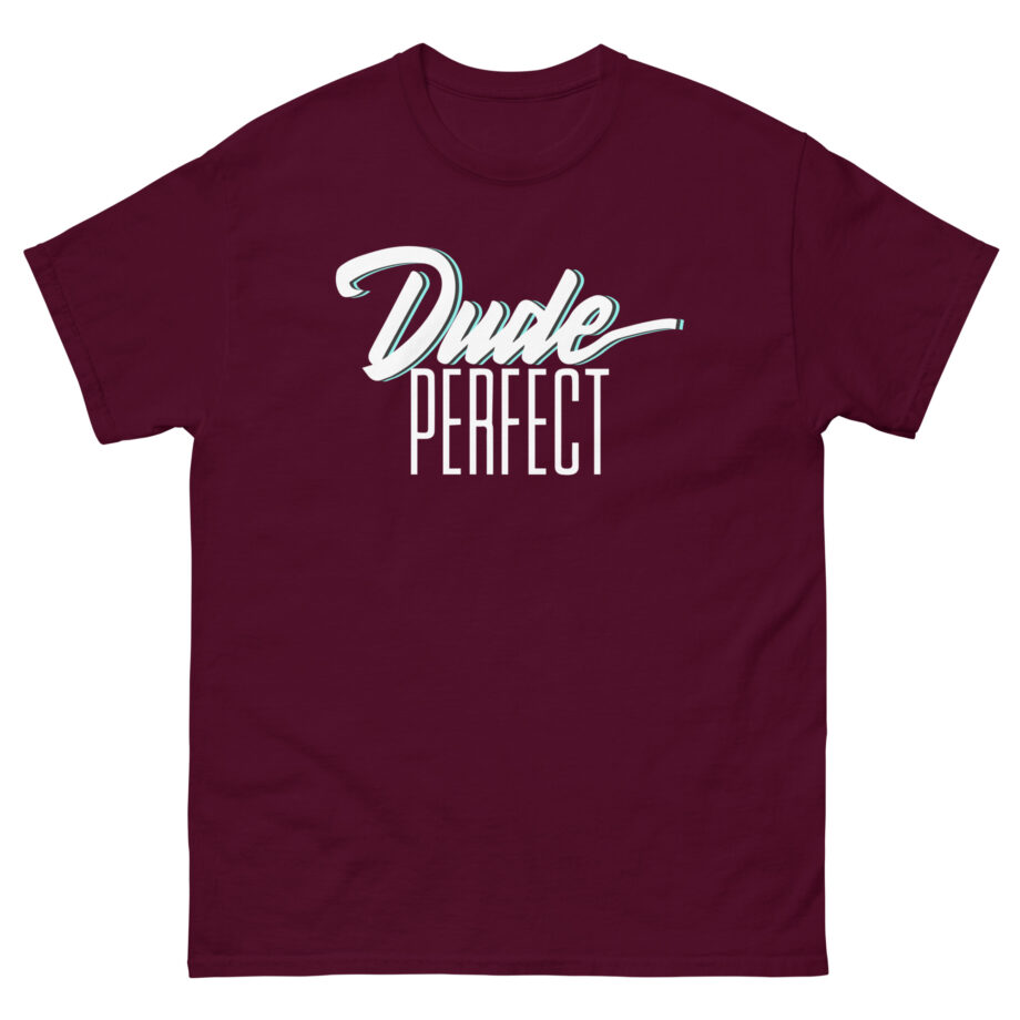 Dude Perfect Dude Script Unisex classic tee