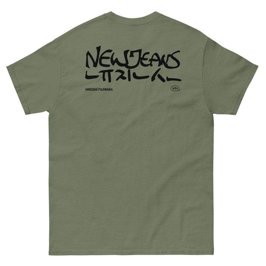 NewJeans x Hiroshi Fujiwara Coller Unisex classic tee