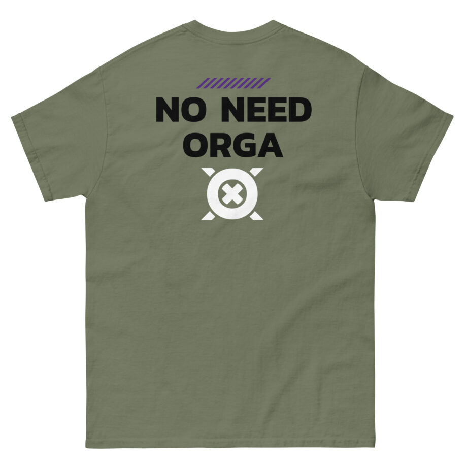 No Need Orga Claim Unisex classic tee