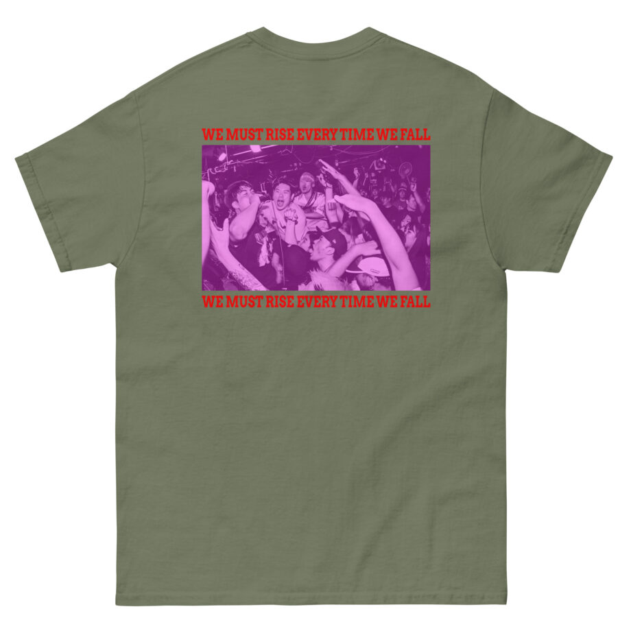 The Geeks We Must Rise Every Time We Fall Unisex classic tee