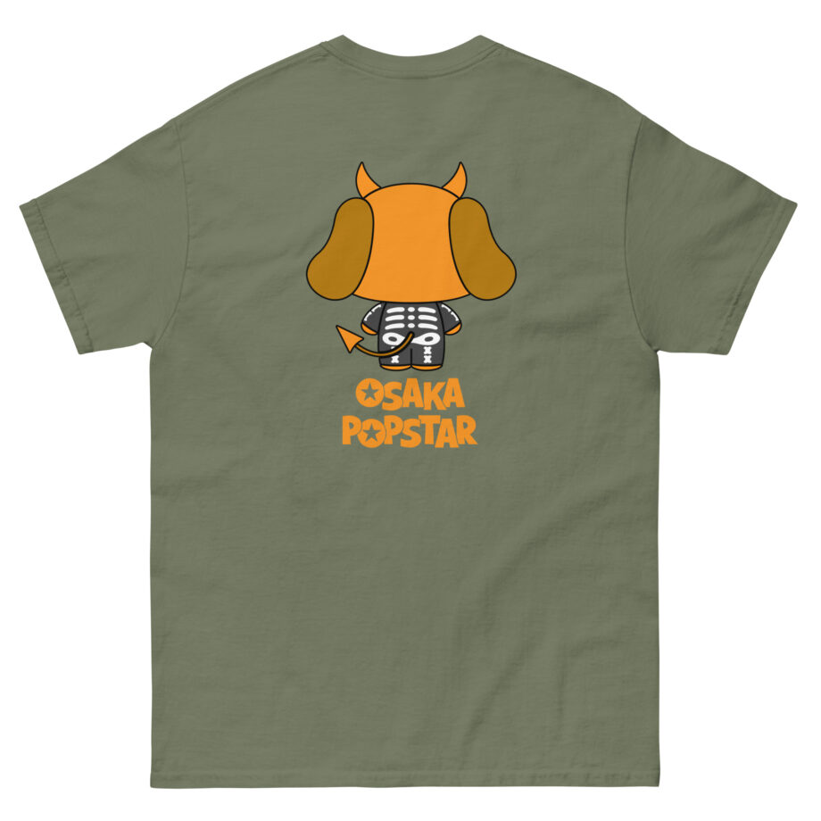 Osaka Popstar Skeleton Devil Dog Unisex classic tee