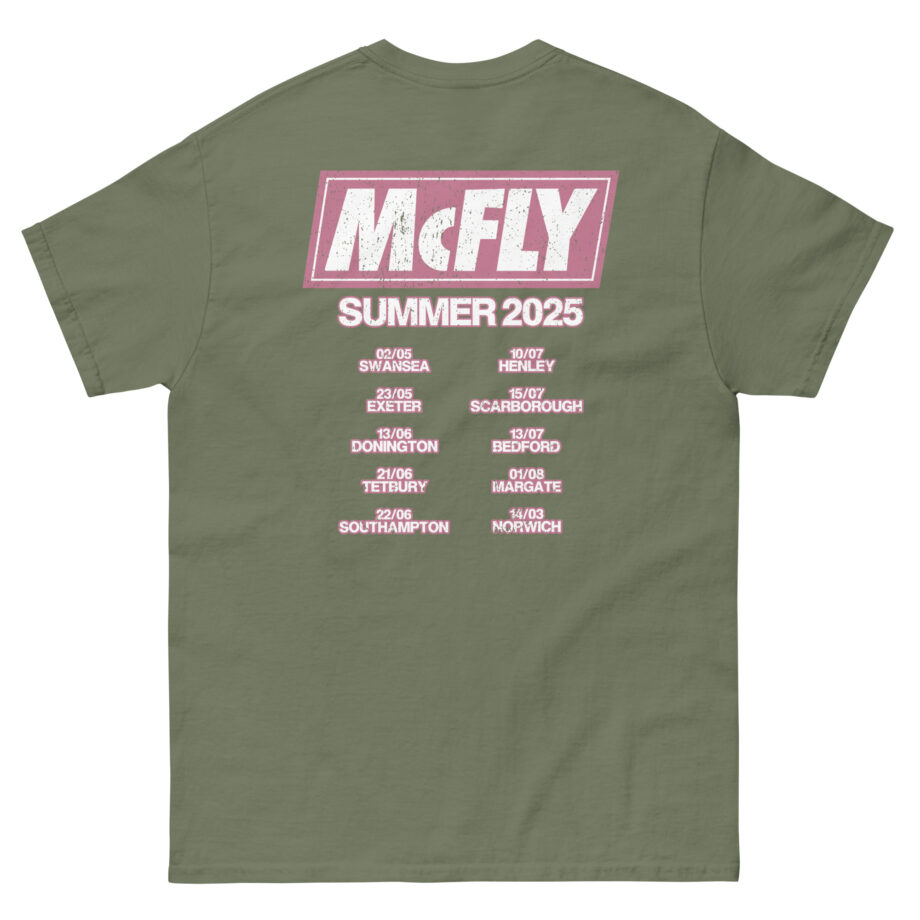 Mcfly Summer 2025 Tour Unisex classic tee