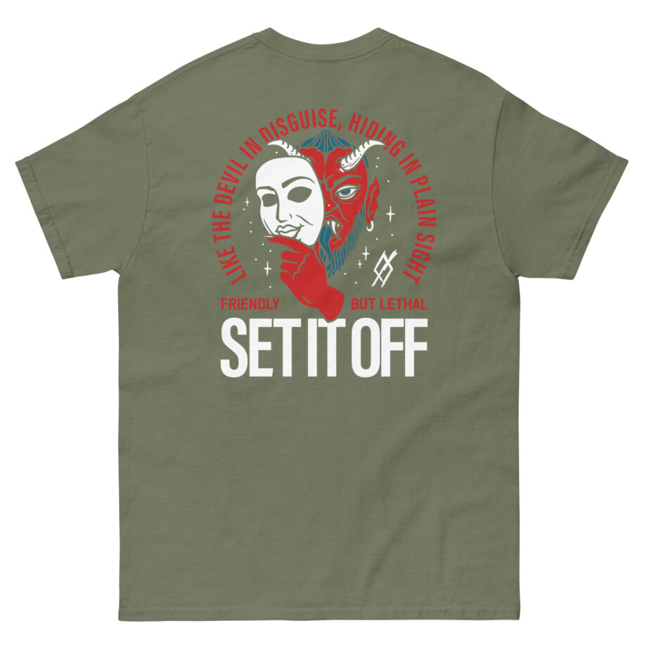 Set It Off Devil Mask Unisex classic tee