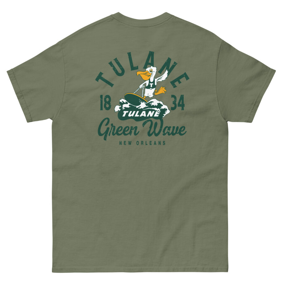 Tulane Mascot Unisex classic tee