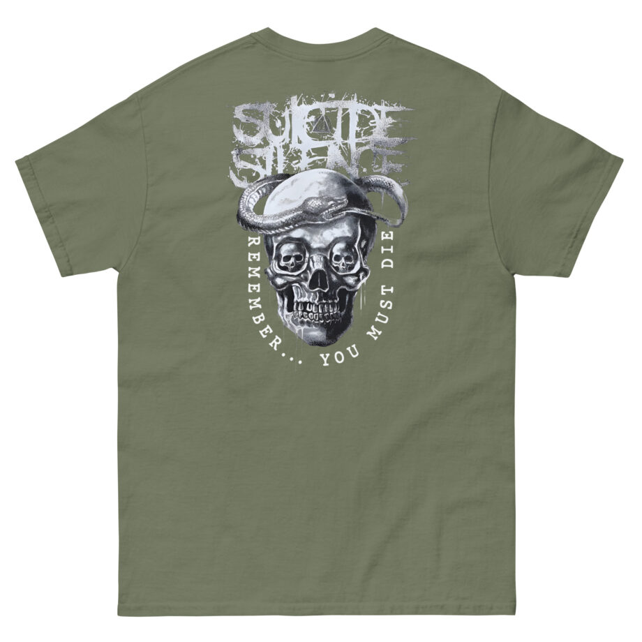 Suicide Silence Rymd Snake Skull Unisex classic tee
