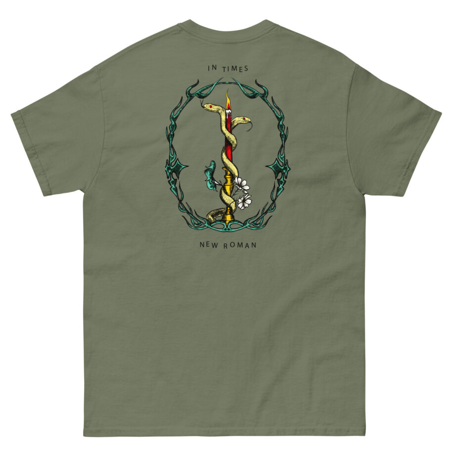 Queens of the Stone Age in Times New Roman Snake Unisex classic tee