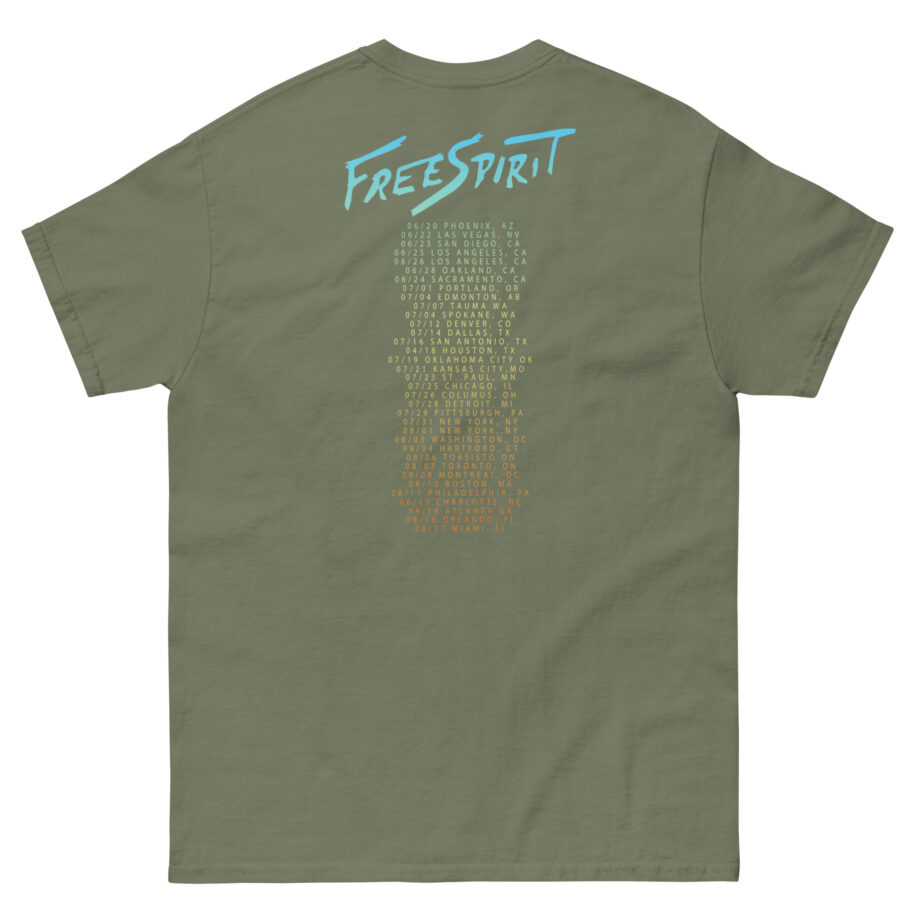 Khalid Free Spirit Tour Gradient Unisex classic tee