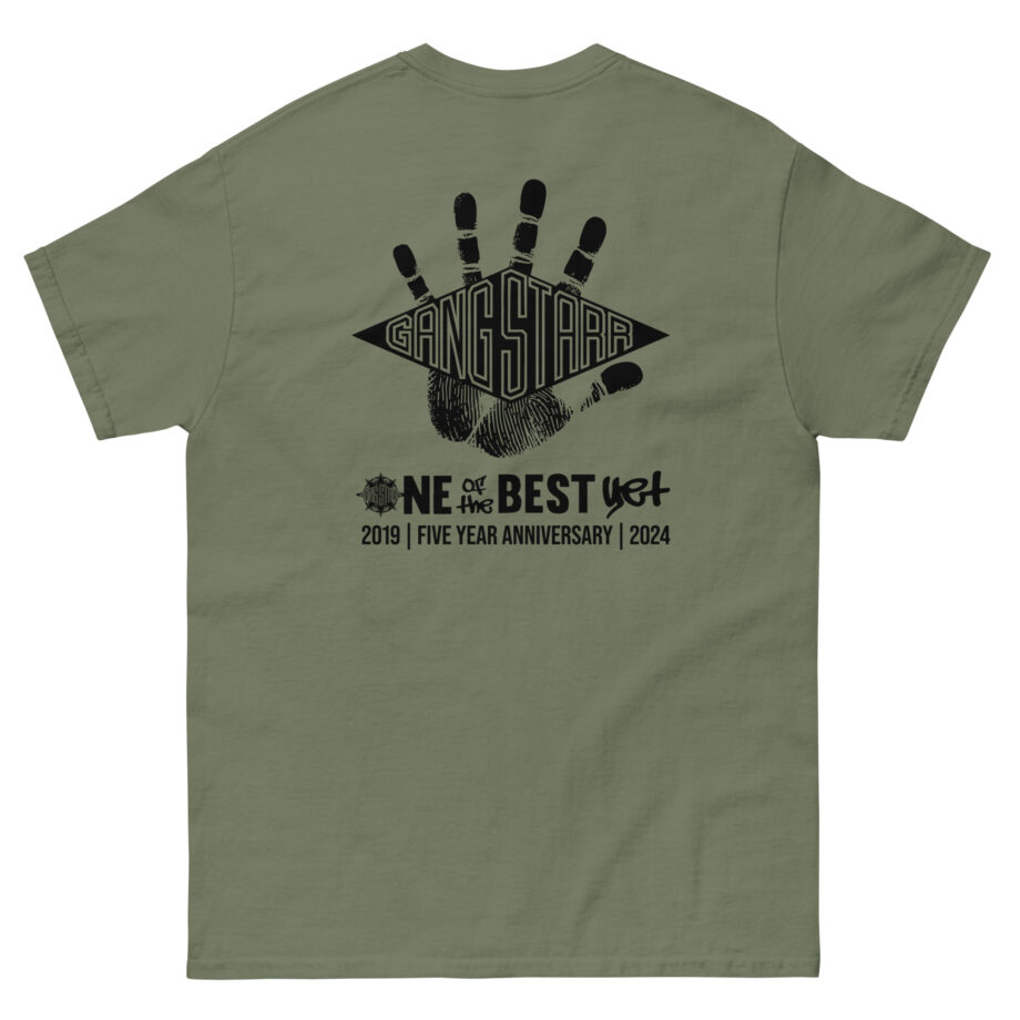 Gang Starr Ootby Fifth Anniversary Unisex classic tee