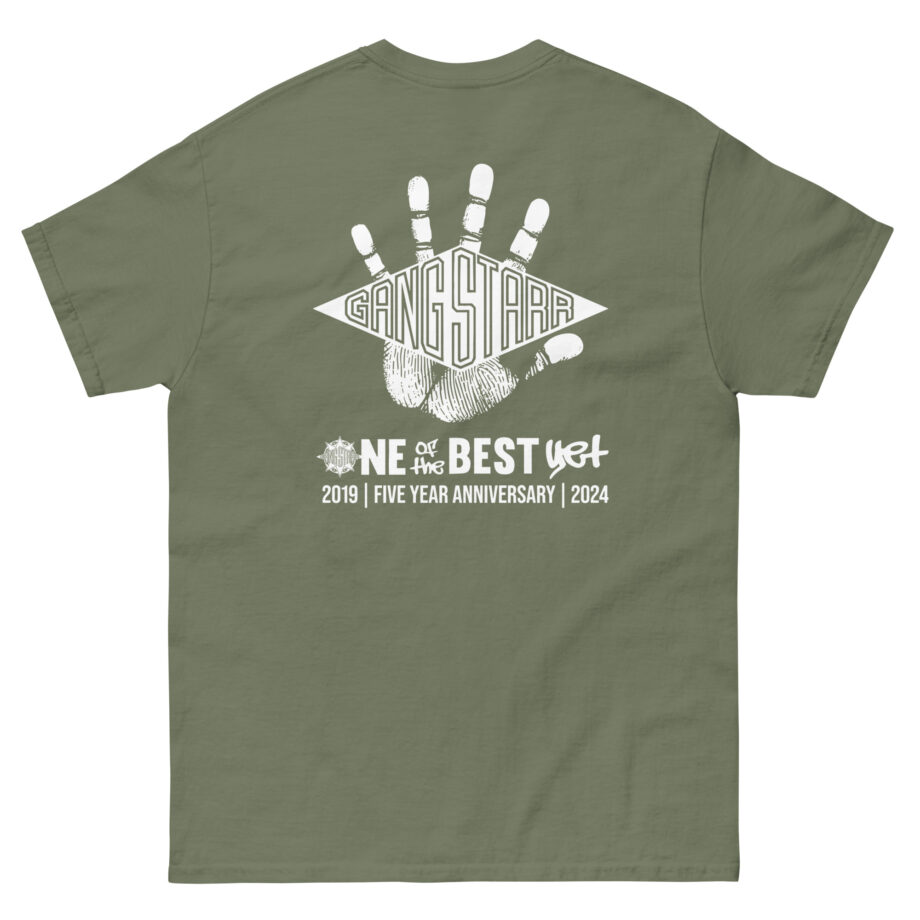 Gang Starr Ootby Fifth Anniversary Unisex classic tee