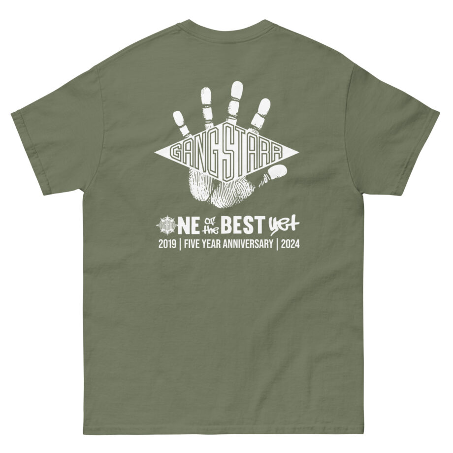 Gang Starr Ootby Fifth Anniversary Unisex classic tee