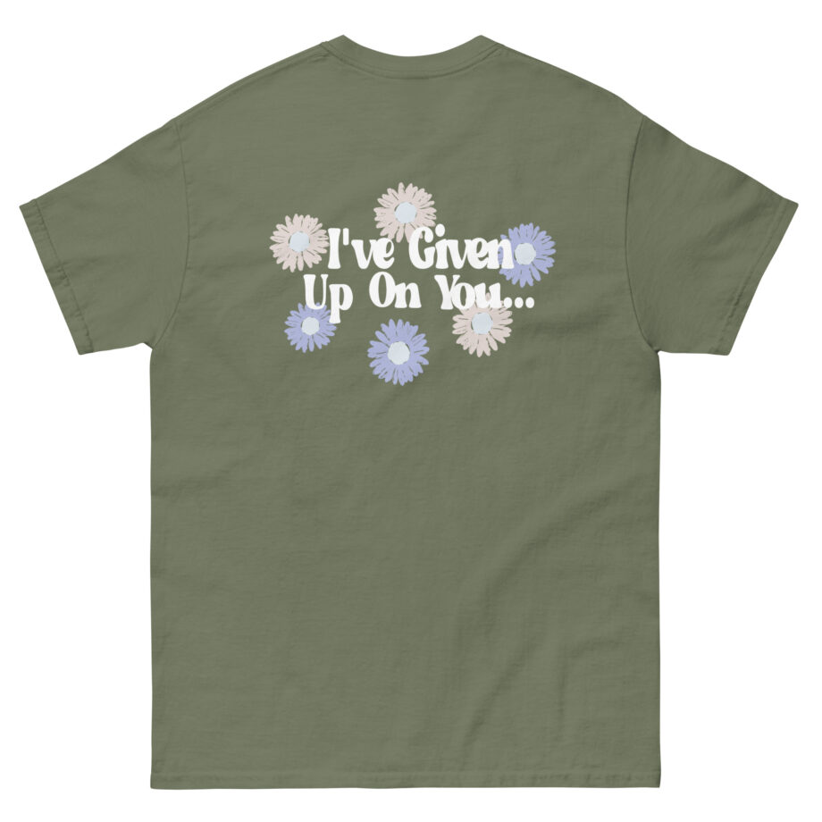Real Friends Given Up Flower Unisex classic tee