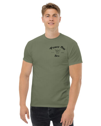 LOL Peace Out Bro Unisex classic tee