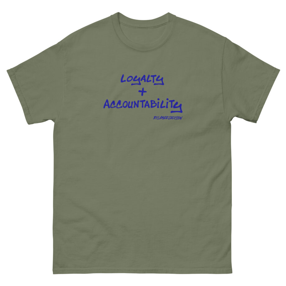 The Prodigy Loyalty + Accountability Unisex classic tee
