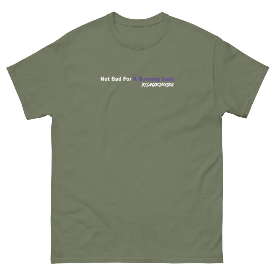 The Prodigy Not Bad for a Running Back Unisex classic tee