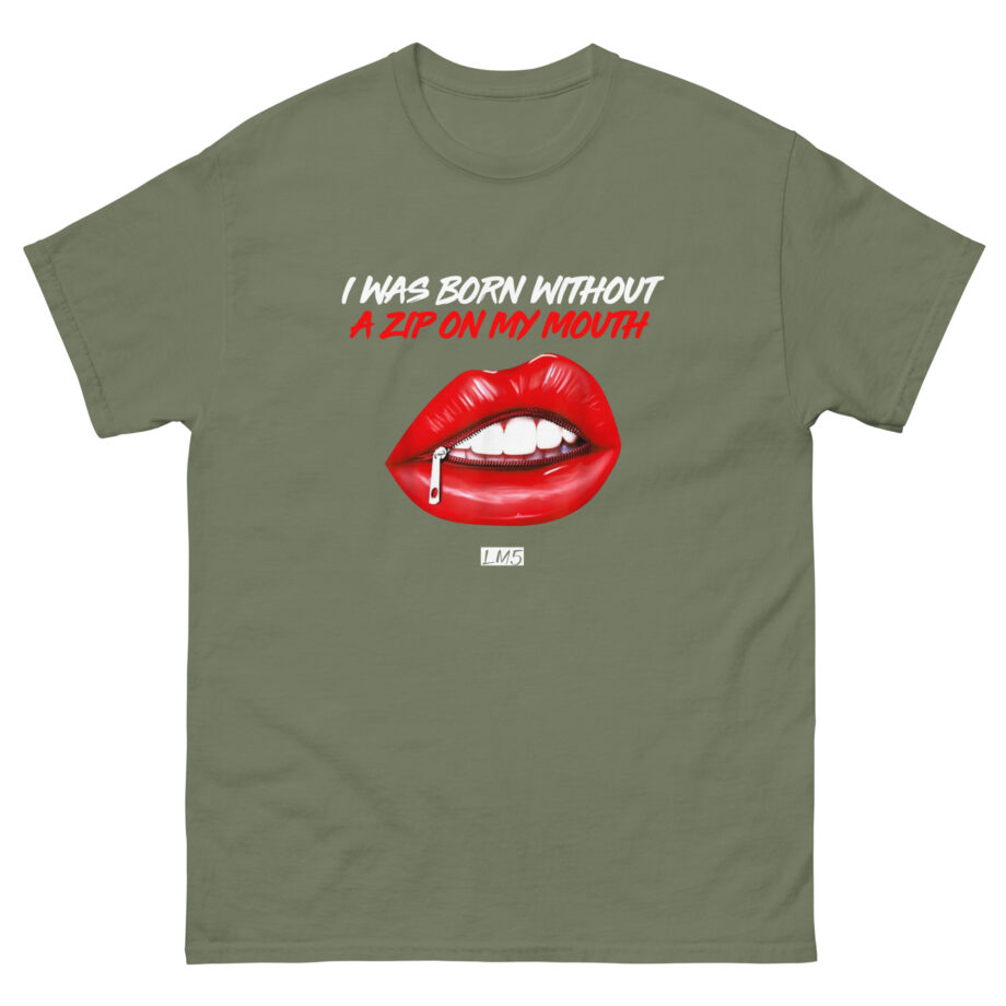 Little Mix I Was Born Without a Zip on My Mouth Unisex classic tee