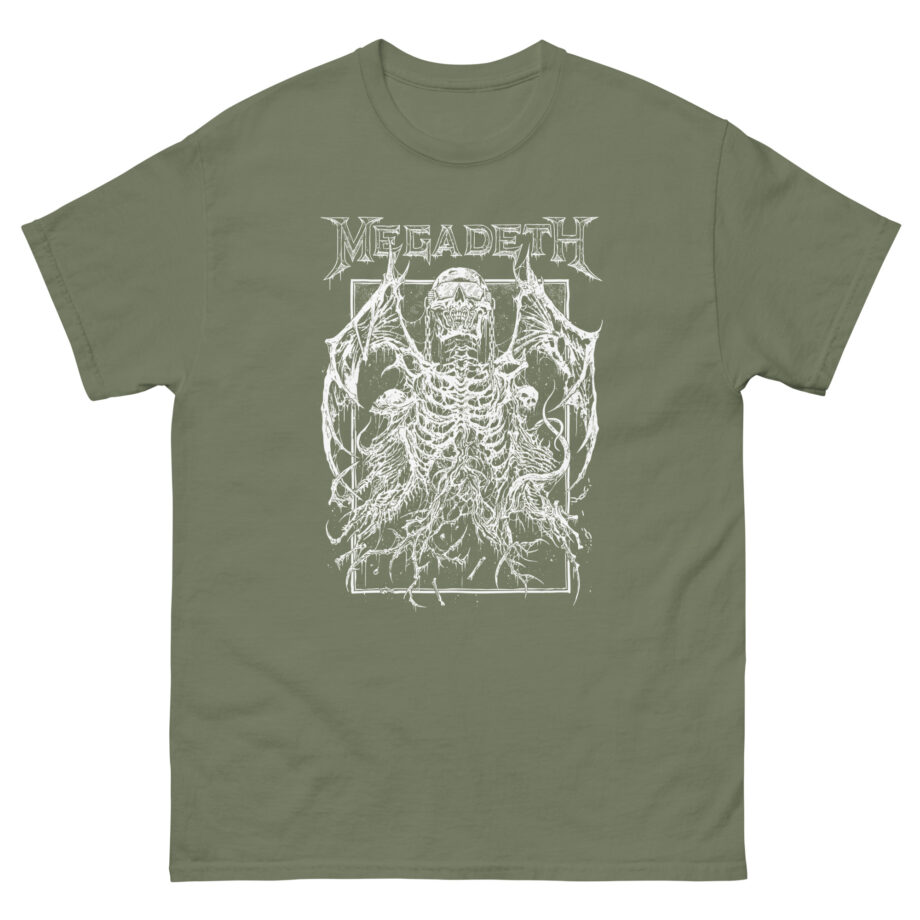 Manhead Megadeth Bat Vic Rising Unisex classic tee