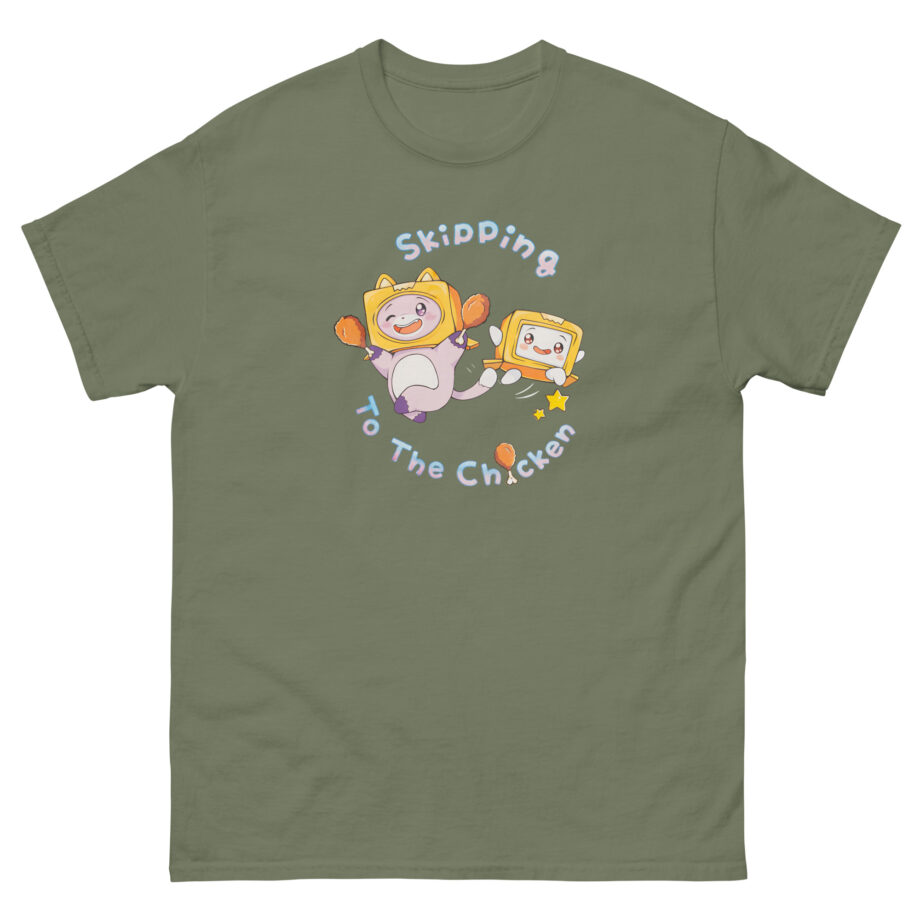 Lankybox Skipping to the Chicken Unisex classic tee