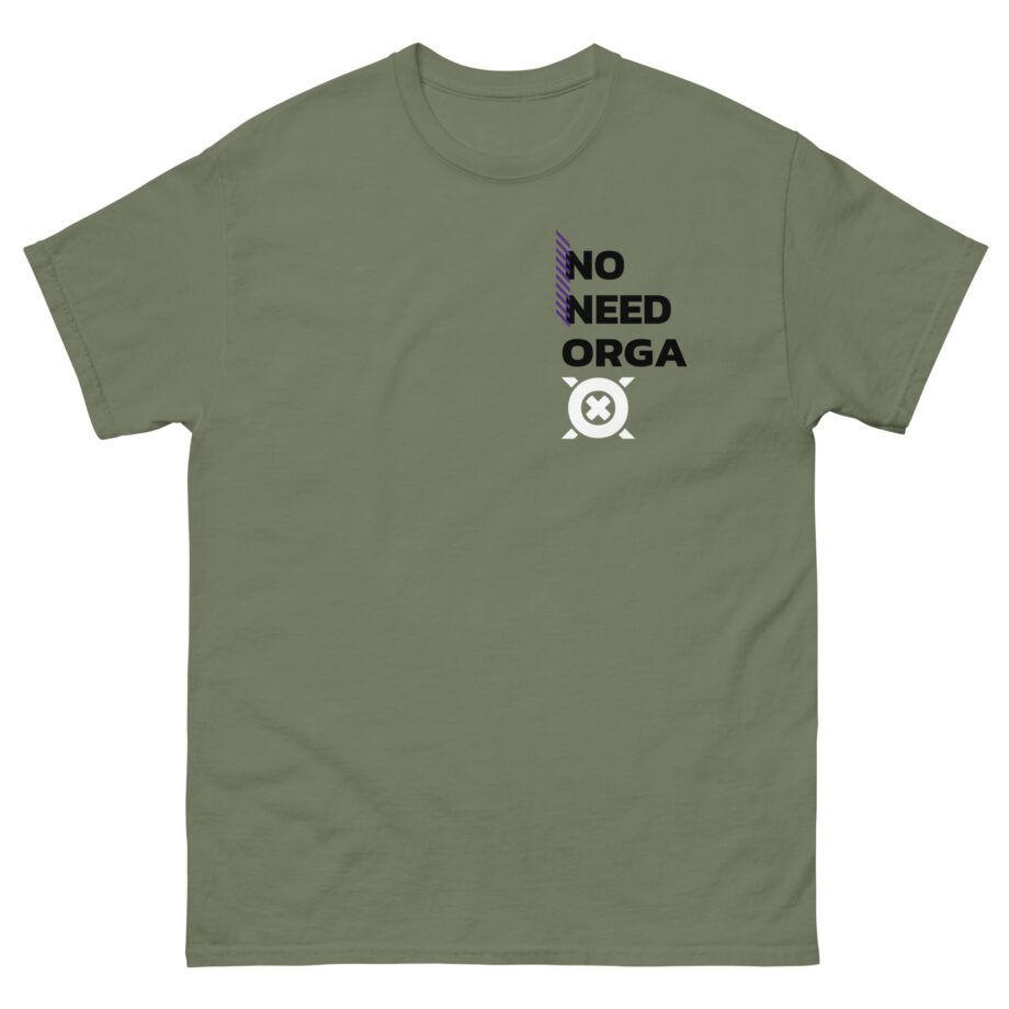 No Need Orga Claim Unisex classic tee