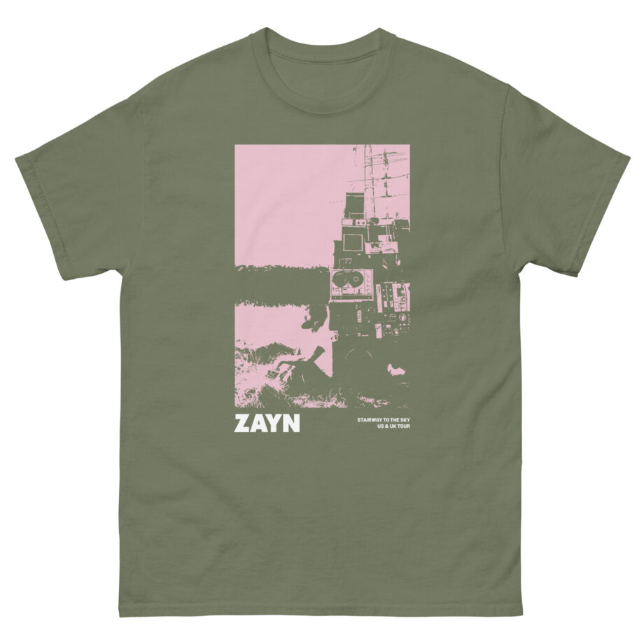Zayn Malik Antenna Itin Faded Unisex classic tee