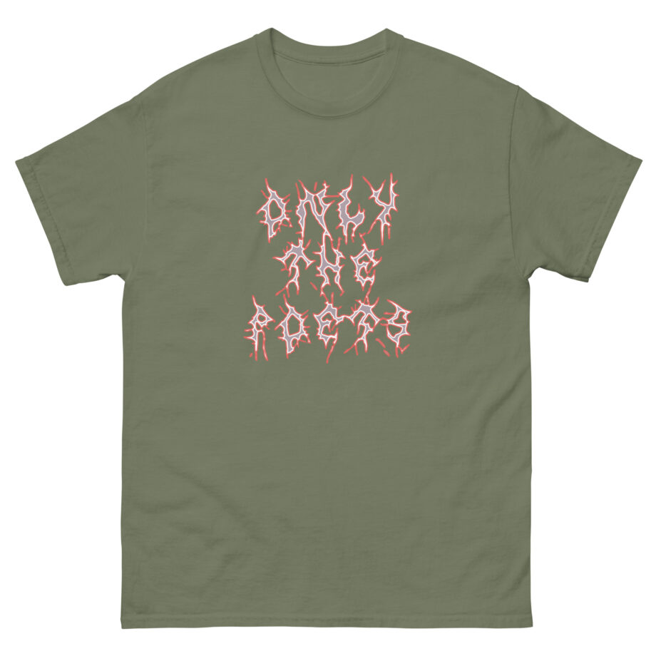 Only the Poets Halloween Face Unisex classic tee