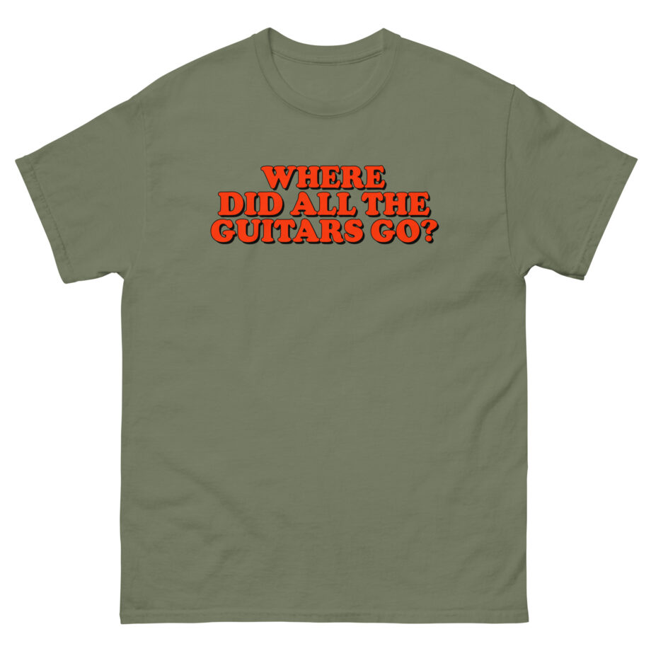 Mcfly Where Did All The Guitars Go? Unisex classic tee