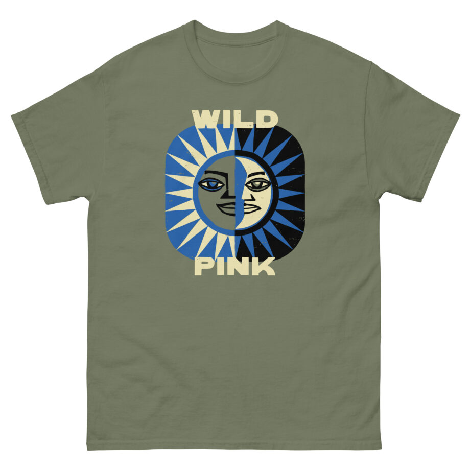 Wild Pink Sun Moon Unisex classic tee
