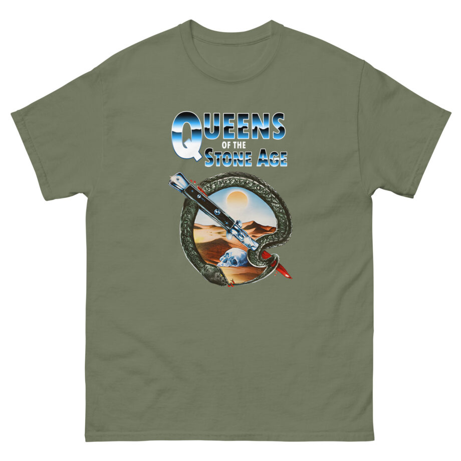 Queens of the Stone Age Qotsa Desert Skull Unisex classic tee