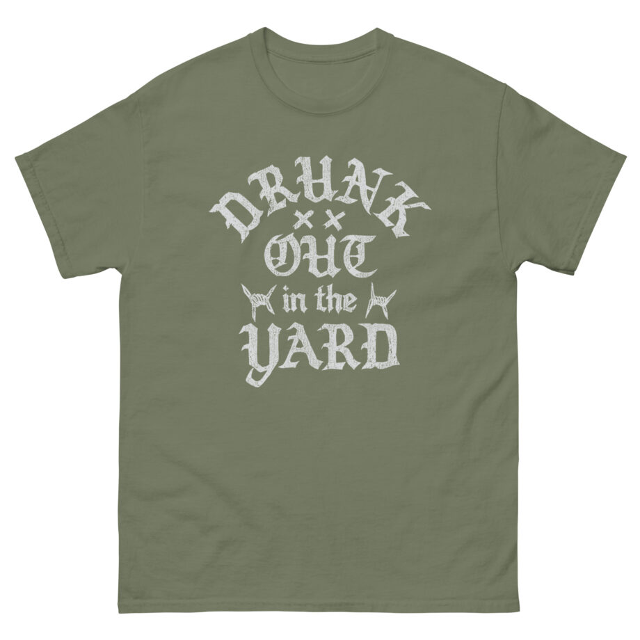 Hardy Drunk Out in the Yard Unisex classic tee
