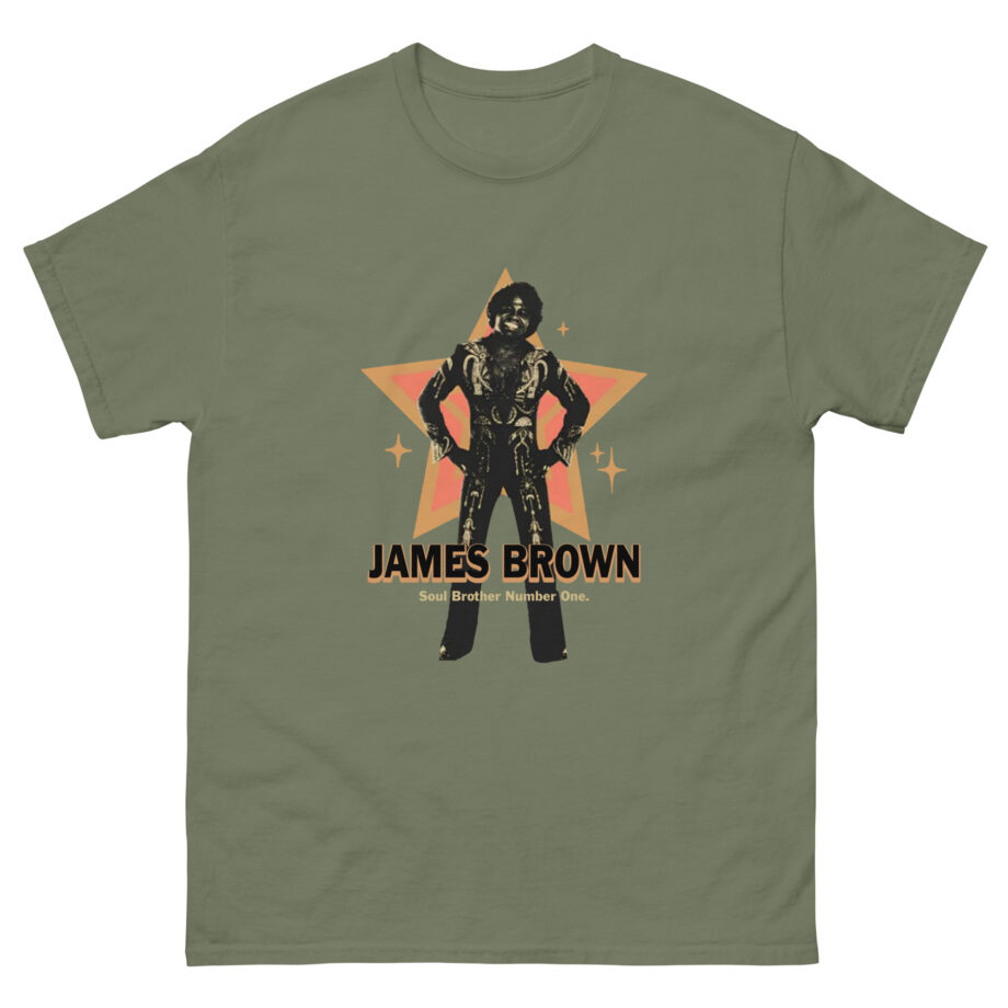 James Brown Soul Brother Number One Unisex classic tee