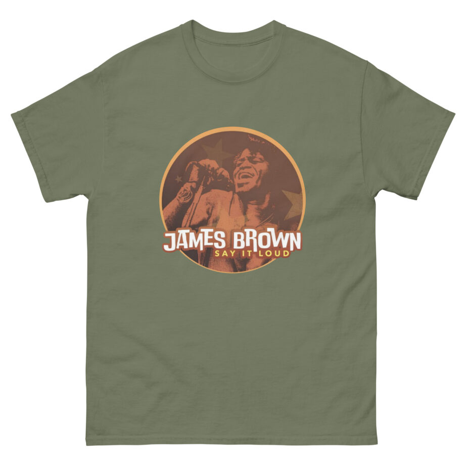 James Brown Say It Loud Stars Unisex classic tee