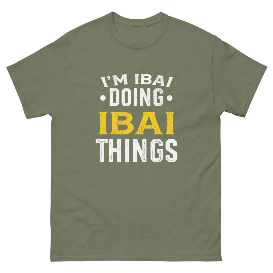 I'm Ibai Doing Ibai Things Unisex classic tee