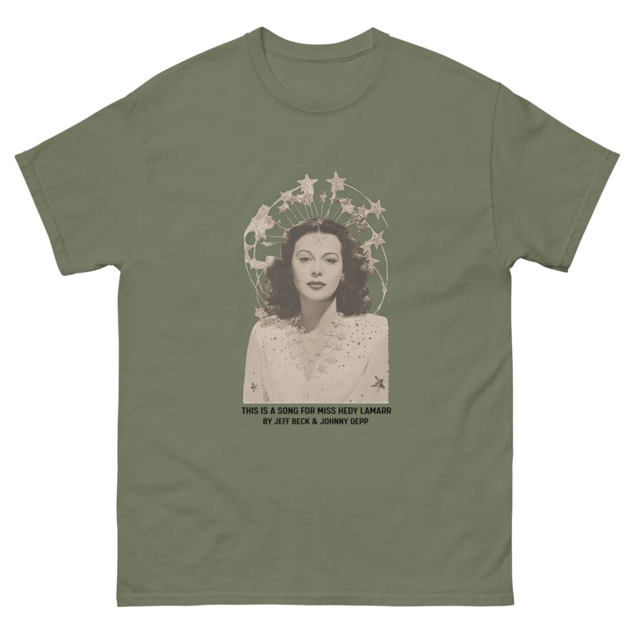 Jeff Beck for Miss Hedy Lamarr Unisex classic tee