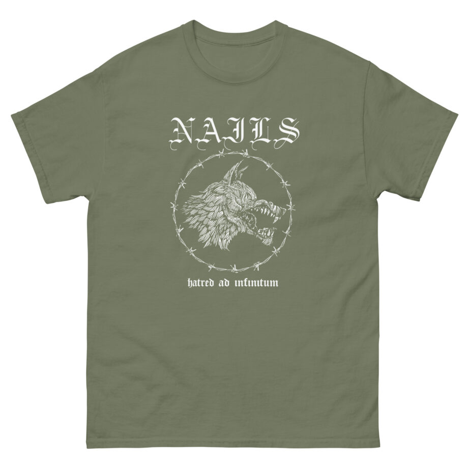 Nails Hatred Dog Unisex classic tee