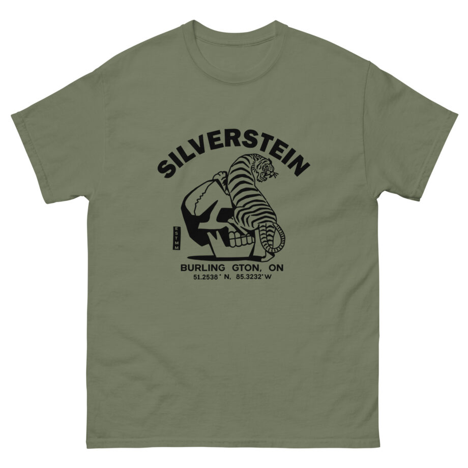 Silverstein Tiger Skull Unisex classic tee