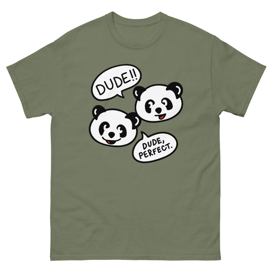 Dude Perfect Panda Comic Unisex classic tee